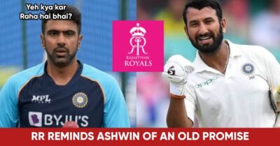 RR Trolls Ashwin Over His Old Statement In Regard To Pujara Of Playing With Half Moustache RVCJ Media