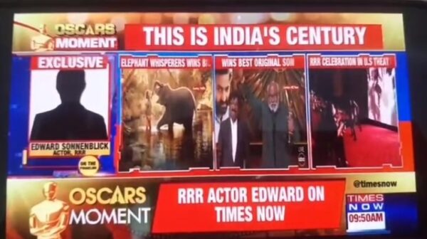Times Now Trolled For Confusing Ex CIA Agent Edward Snowden With RRR Actor Edward Sonnenblick RVCJ Media