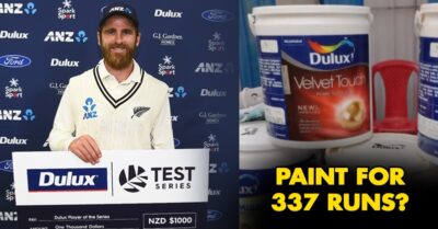 Kane Williamson Gets 150 Liters Of Paint As Player Of The Series Prize For Scoring 337 Runs RVCJ Media
