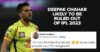 “Acha Chalta Hun, Duaon Me Yaad Rakhna,” Deepak Chahar Trolled As He’s Likely To Miss IPL2023 RVCJ Media