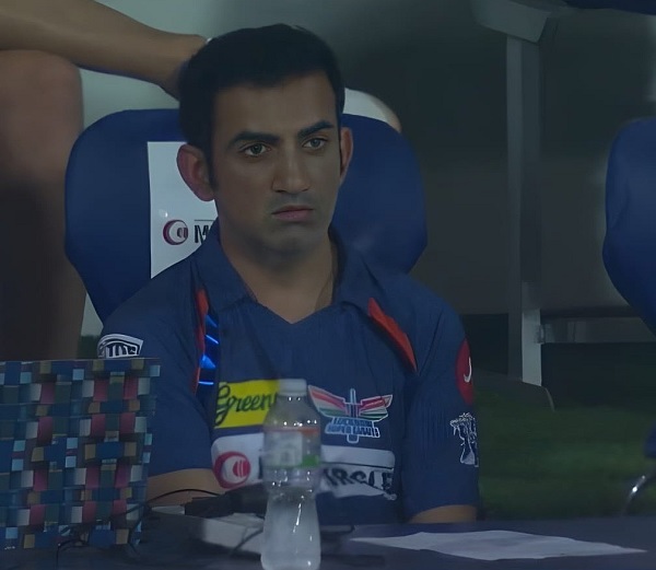Gautam Gambhir’s Upset Look After 2 Consecutive Sixes Of MS Dhoni Is A Viral Meme Now - RVCJ Media