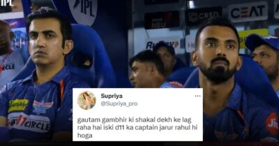 Gautam Gambhir’s Expressions Sitting With KL Rahul During LSGvsPBKS Sparks Meme Fest RVCJ Media