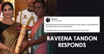 Raveena Tandon Gives A Befitting Reply To Trollers Questioning Her Padma Shri Award RVCJ Media