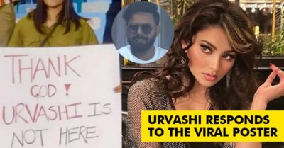 Urvashi Rautela Reacts To Viral Poster During DCvsGT With Rishabh Pant Present In Stadium RVCJ Media