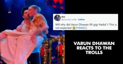 Varun Dhawan Gives A Befitting Reply To Trollers Slamming Him For Lifting & Kissing Gigi Hadid RVCJ Media
