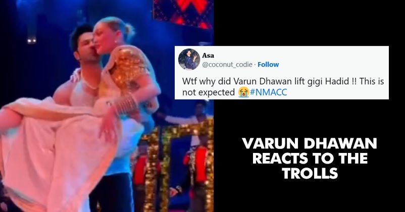 Varun Dhawan Gives A Befitting Reply To Trollers Slamming Him For Lifting & Kissing Gigi Hadid RVCJ Media