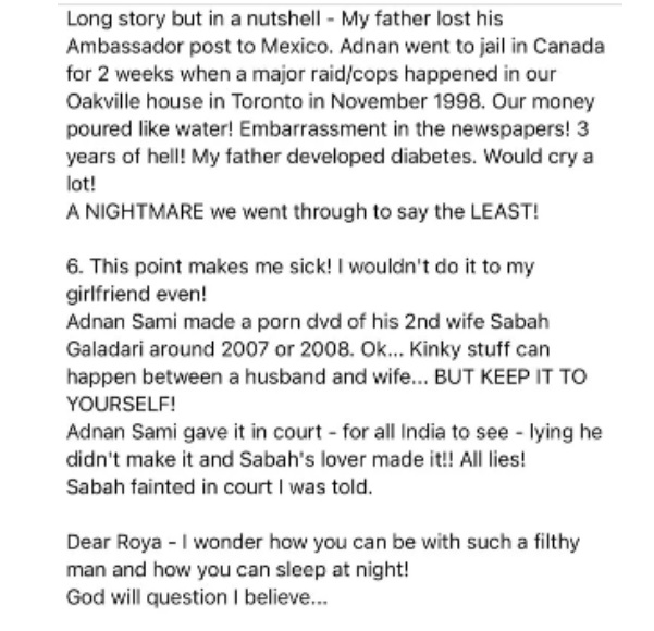 “Adnan Kidnapped His 3-Yr Son, Made Adult DVD Of Wife,” Adnan Sami’s Brother Claims - RVCJ Media