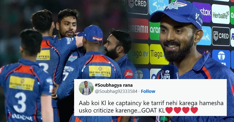“No One Will Praise KL Rahul Now,” Fans React As LSG Defeats RR In A Low Scoring Match RVCJ Media