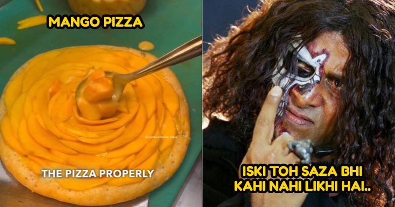 “Nark Me Bhi Jagah Nahi Milegi,” Foodies Go Berserk As Video Of Mango Pizza Goes Viral RVCJ Media