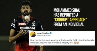 “True Patriot,” Fans Praise As Siraj Reported How A Driver Approached Him For Inside News RVCJ Media