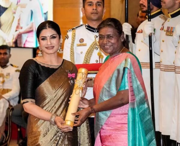 Raveena Tandon Gives A Befitting Reply To Trollers Questioning Her Padma Shri Award RVCJ Media