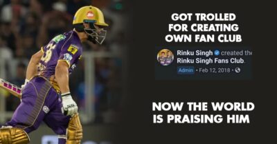 Rinku Singh Made His Own Facebook Fan Group In 2018 & Got Trolled, Today People Call Him ‘Lord’ RVCJ Media