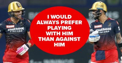 Faf Talks About His Affection With Virat Kohli, “Better To Play With Him Than Against Him” RVCJ Media