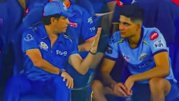Sachin’s Intense Chat With Shubman Gill After His Century Vs MI Sets Internet On Fire - RVCJ Media