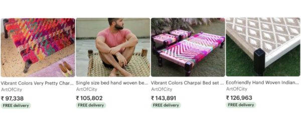 Website Sells Desi Charpai For Over Rs 1 Lakh & We Just Can’t Keep Calm - RVCJ Media