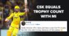 CSK Lifting IPL Trophy For The 5th Time & Equaling Count With MI Sets The Internet On Fire RVCJ Media