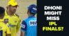MS Dhoni To Be Banned & Not Allowed To Play IPL 2023 Final Because Of This Reason? RVCJ Media