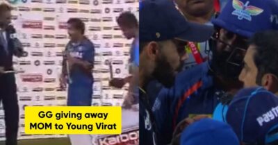 After Kohli-Gambhir Spat, An Old Video Of Gambhir Giving His MoM Award To Virat Goes Viral RVCJ Media