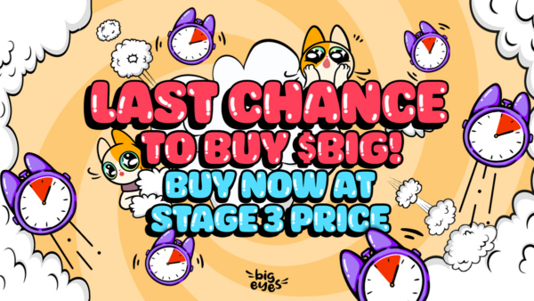 Big Eyes Coin Presale Closes June 3rd, BIG Rewards In Store For Community