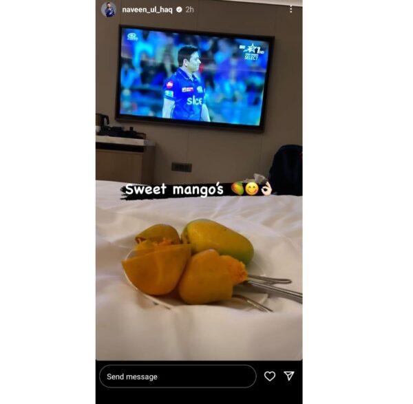 Virat Kohli’s Latest Post Targeted At Naveen-Ul-Haq For His ‘Sweet Mango’ Post? RVCJ Media