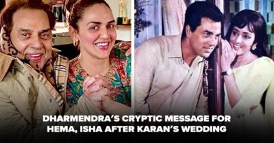 Dharmendra Shares Cryptic Post For Hema, Esha & Ahana After Karan Deol’s Wedding RVCJ Media