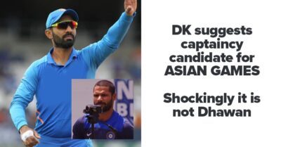 Dinesh Karthik Suggests The Captain For Asian Games & It’s Not Shikhar Dhawan RVCJ Media