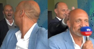 Nasser Hussain Slaps Mark Butcher On Head During Ashes 2023, Video Goes Viral RVCJ Media