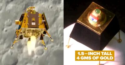 Artist Creates A Gold Miniature Model Of Chandrayaan-3 To Express Gratitude To ISRO Scientists RVCJ Media