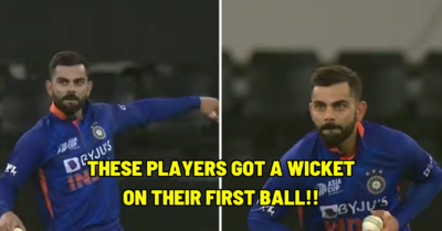 6 Indian Cricketers Who Got A Wicket On Their First Ball In A Particular Format