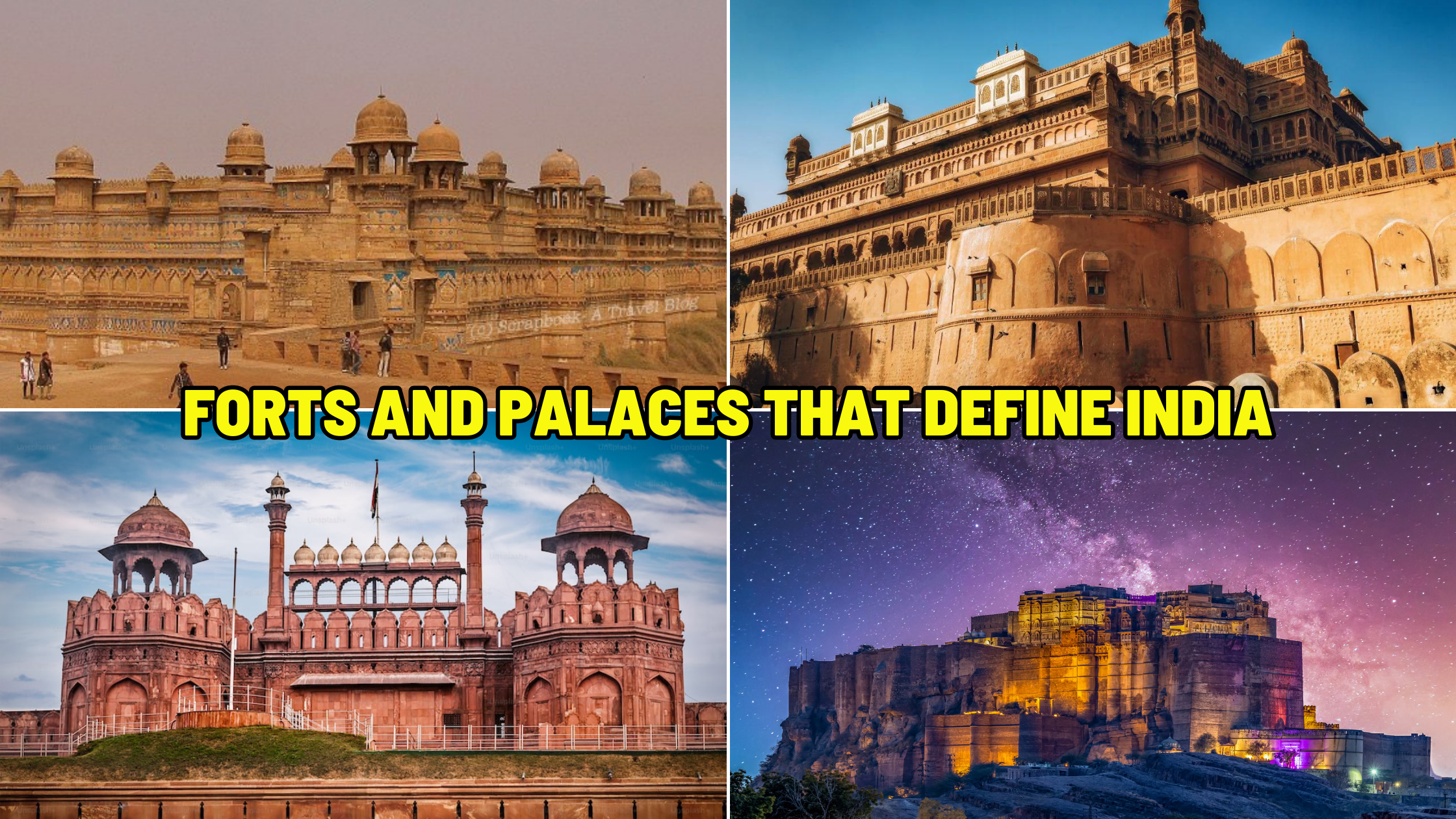 Historical Marvels: 10 Most Ancient Forts and Palaces That Define India's Heritage 