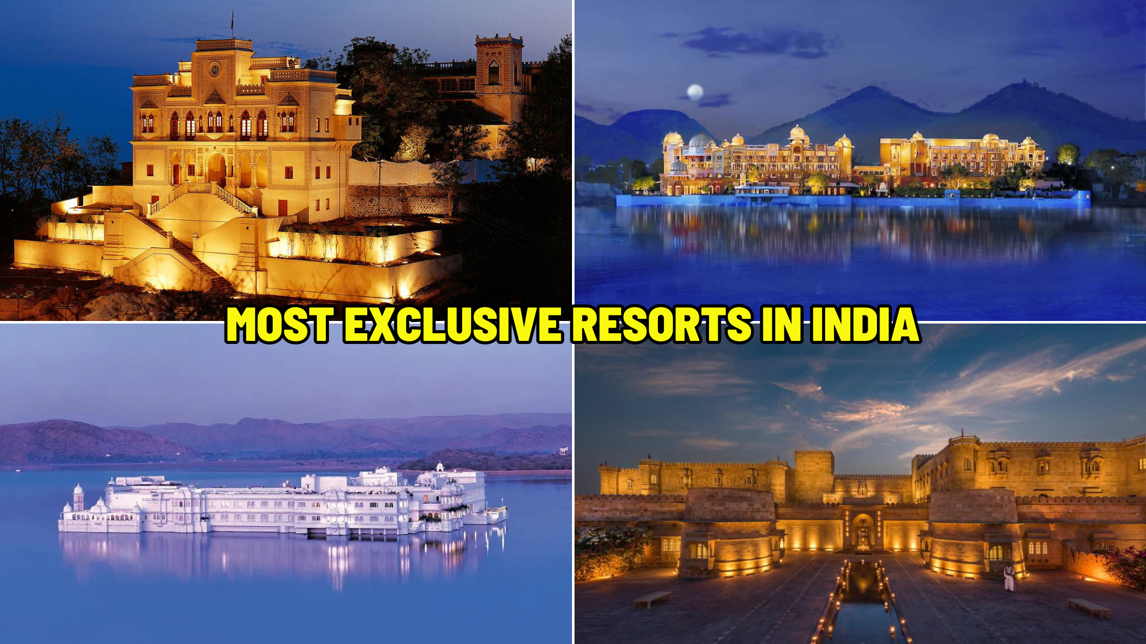 Luxury Getaways: 10 Most Exclusive Resorts in India for a Lavish Retreat