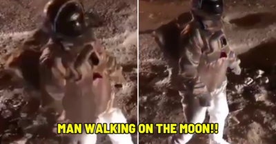 Video Of A Man Walking On The Moon’s Surface Goes Viral & You Just Can’t Miss To Watch It