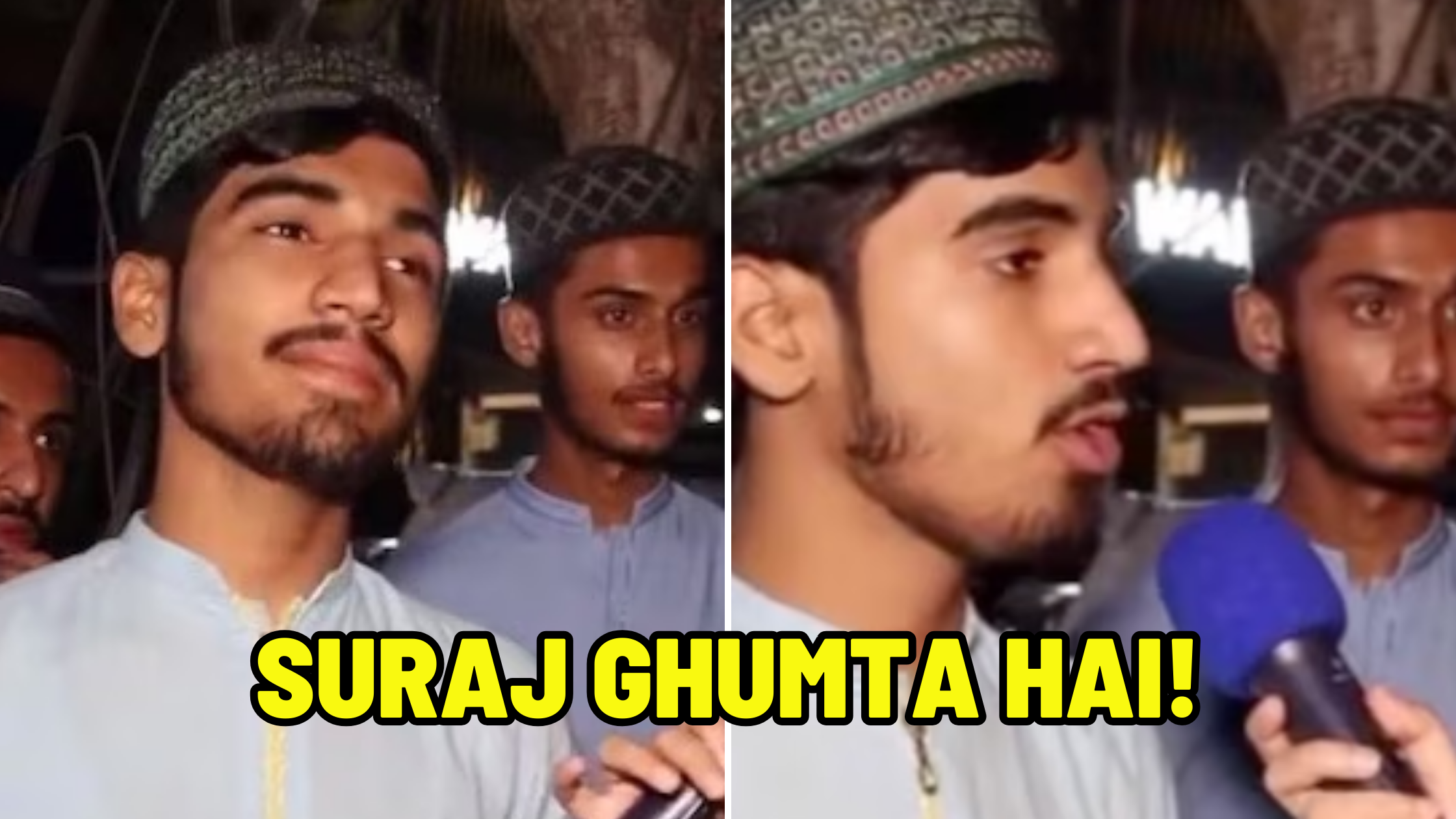 Pakistani Man Says Sun & Moon Rotate & Not Earth, Netizens Can’t Stop Laughing