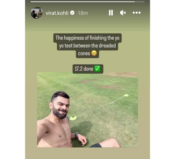 Virat Kohli Is One Of The Fittest Cricketers & His New Yo-Yo Score Proves It RVCJ Media