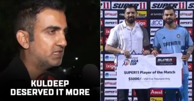 Gambhir Feels Kuldeep Yadav Deserves Player Of The Match Award & Not Virat Kohli, Here’s Why RVCJ Media