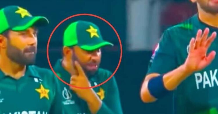 Iftikhar Ahmed Talking To ‘Nobody’ Or A ‘Ghost’ During Pakvsafg Leaves Internet Perplexed 1 Iftikhar Ahmed Talking To ‘Nobody’ Or A ‘Ghost’ During PakVsAfg Leaves Internet Perplexed
