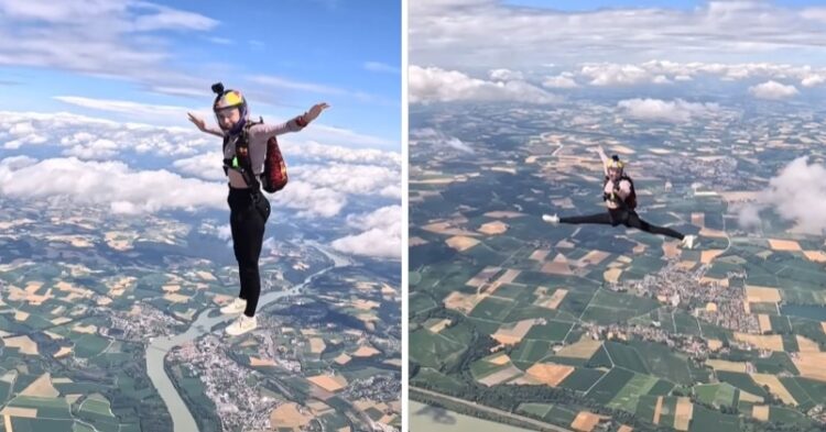 Woman’s Spectacular Gymnastic Moves Mid-Air While Skydiving Will Leave You Stunned 1 David Warner Gave Delhi Crowd A Memory To Cherish On His Homecoming