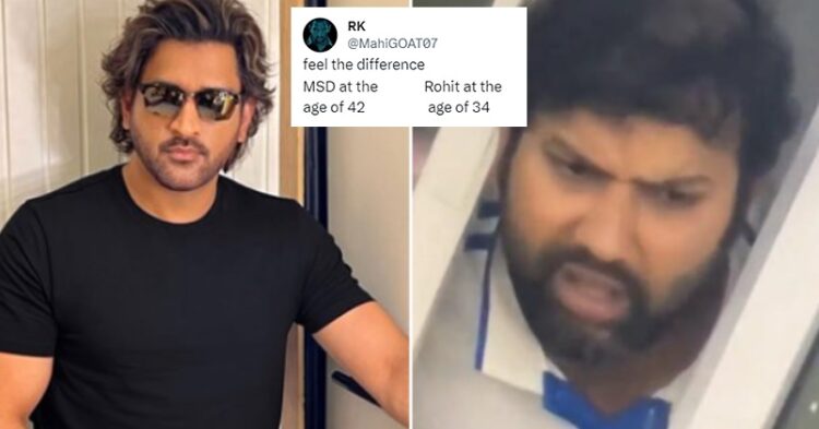 MS Dhoni’s New Hairstyle Sets Twitter On Fire With Dhoni Vs Rohit Sharma Memes