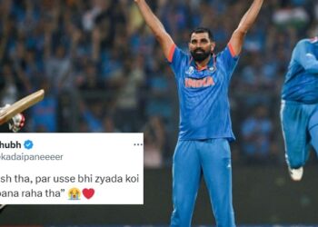 Not Semi-Final But ‘Shami’ Final; Fans React Crazily After Mohd. Shami’s 7-Wicket Haul Vs NZ