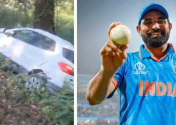 Mohammed Shami’s Video Of Saving Man Whose Car Met An Accident Goes Viral For All The Right Reasons