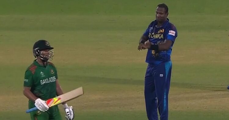 Angelo Mathews Reacts To Sri Lankan & Bangladeshi Players Not Shaking Hands After The Match