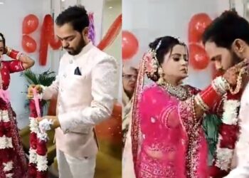 Vivah Movie In Real Life- Couple Gets Married In Hospital After Groom Had Dengue Before Wedding