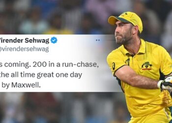Glenn Maxwell’s Sensational Knock Of 201* Vs Afghanistan Sets Twitter On Fire