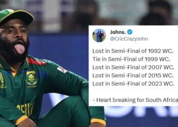 Temba Bavuma Got Trolled Like Never Before Post South Africa’s Dismal Show In WC Semi-Final