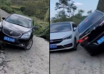 “Wait… Whaat??” Man’s Impeccable Driving Skills On A Narrow Road Left Anand Mahindra Shocked