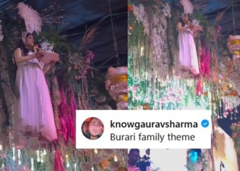 Couple Faces Backlash For Heaven Themed Ceremony As They Hanged Women In Air As ‘Flying Angels’