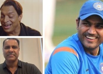 “Tum Sabke Liye Mai Akela Hi Kaafi Hoon,” Sehwag Had A Funny Banter With Shoaib, Wasim & Waqar