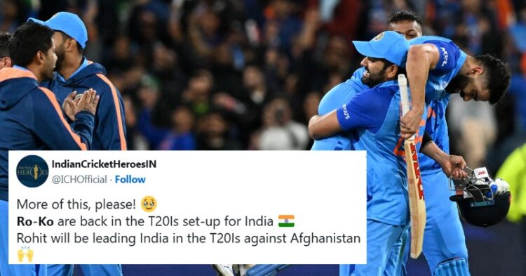 “Abhi Maza Aayega Na Bhidu,” Fans Rejoice As Virat & Rohit Return To T20 Team For IND-AFG