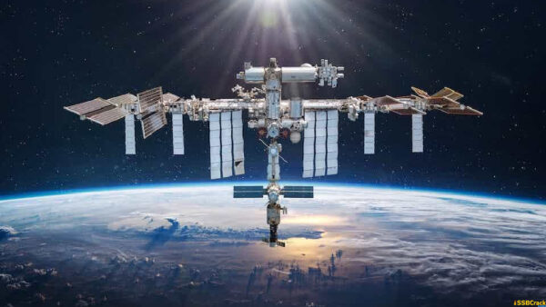 Isro Upcoming Missions: Gaganyaan, Chandrayaan-4 And Bas Timeline 2 Illustration of a space station module orbiting Earth