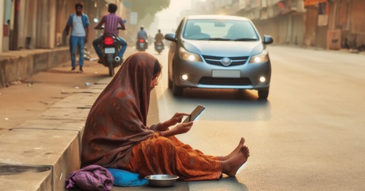 This Woman Beggar Earning Rs 2.25 Lakh In 45 Days Has Land, Home, Cars, Smartphones & More